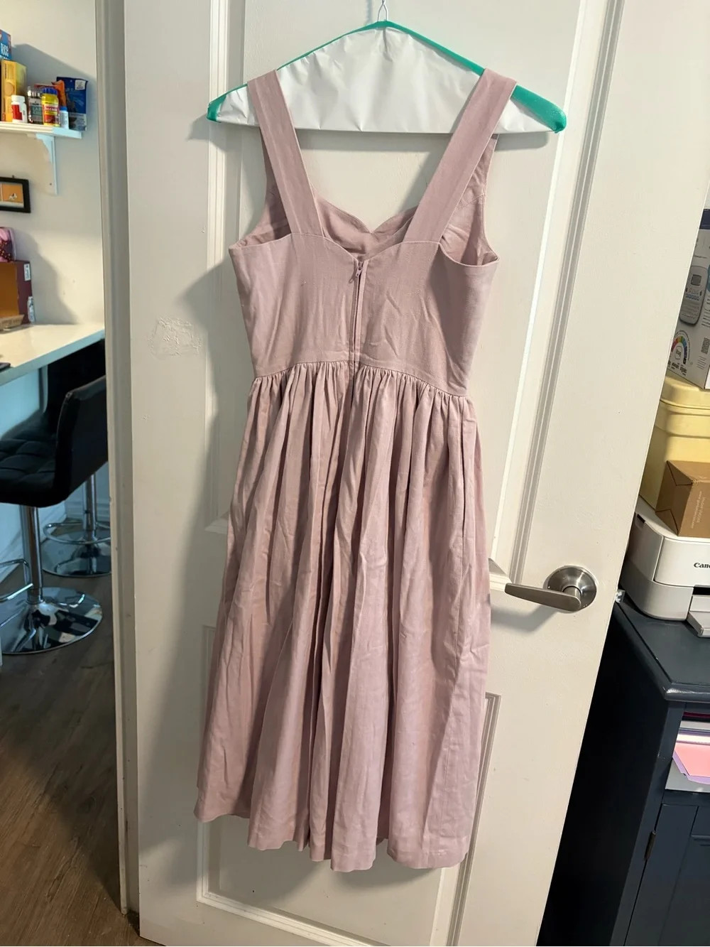 Hearts and Found Elizabeth dress in Lilac linen - Picture 10 of 12